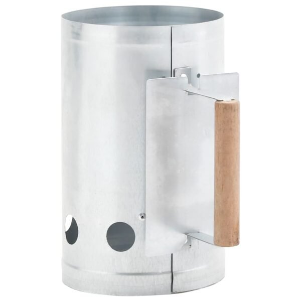 vidaXL Charcoal Grill Chimney Starter Galvanised Steel